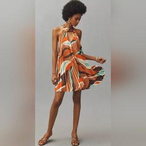 Hutch Multicolor Halter Mini Dress